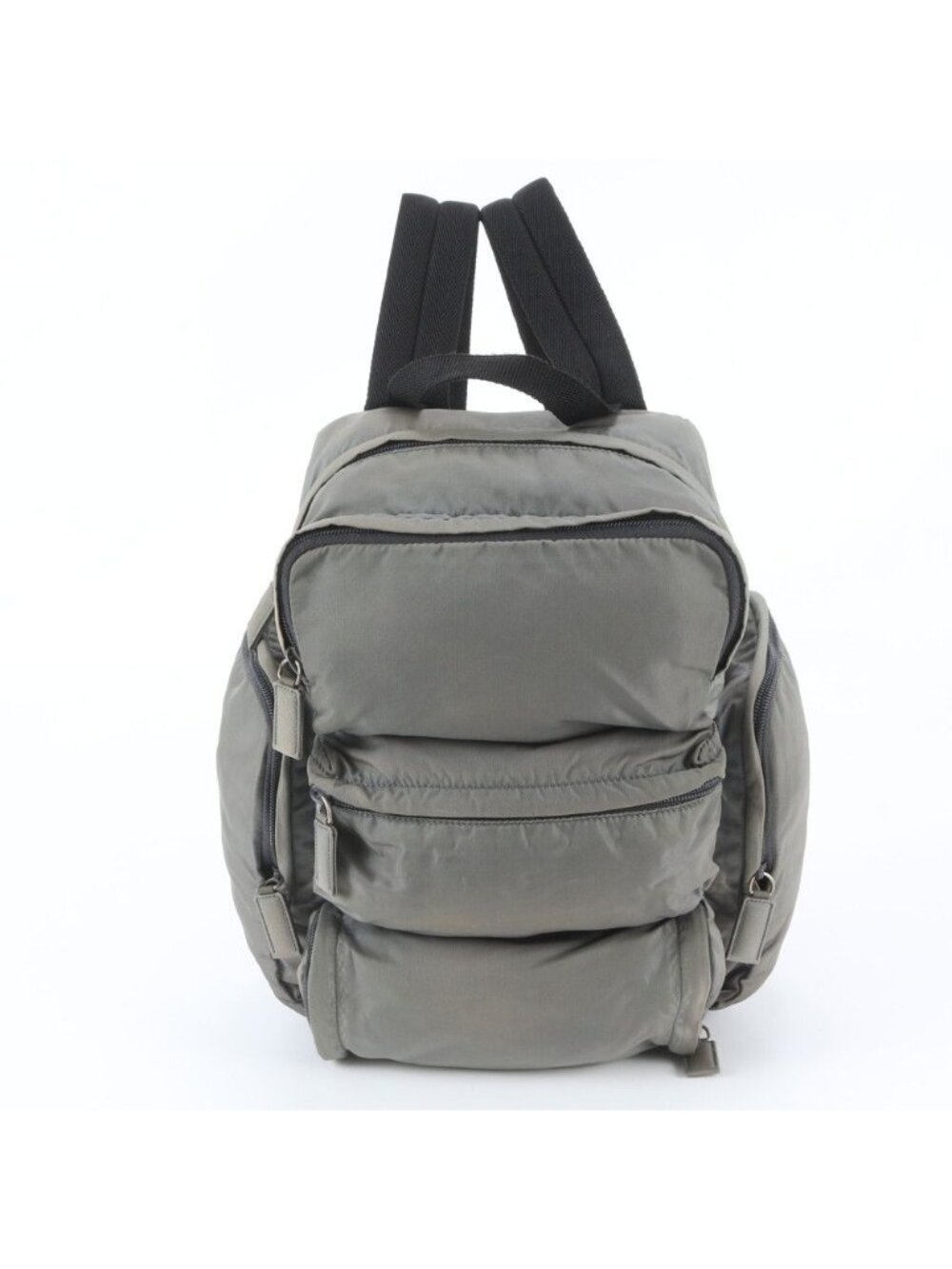 Prada Tessuto Nylon Triangle Logo Backpack Shoulder Bag Business